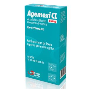 Agemoxi CL 50MG - 10/Comprimidos