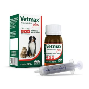 Vermífugo Vetmax Plus Suspensão 30ML