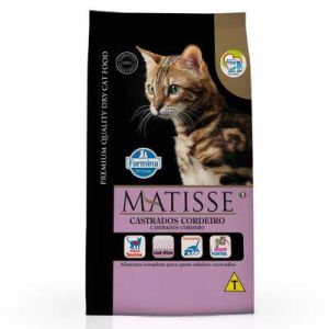 Ração Matisse Cordeiro Para Gatos Adultos Castrados-7.5 Kg 