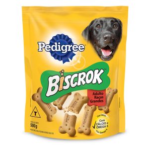Biscrok Maxi Pedigree Biscoito para Cães Adultos Raças Grandes- 1 Kg