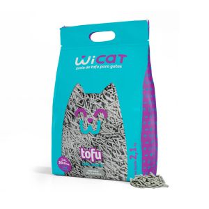 Areia Gato Wi cat 2,1 Kg Carvão De Bambu