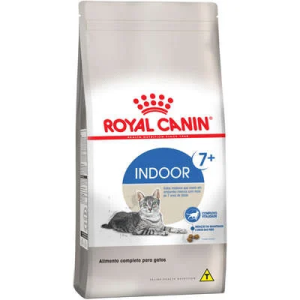 Ração Royal Canin Feline Indoor 7+ para Gatos Adultos com mais de 7 anos- 400g