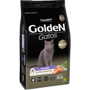 Ração Golden Salmão Gatos Adultos- 10.1 Kg