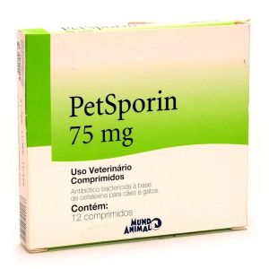 PetSporin 75MG/ Blister 12/Comprimidos