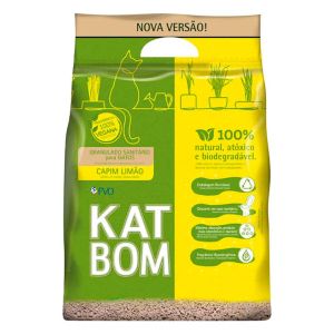 Granulado Natural Sanitário Katbom Capim Limão-3 Kg