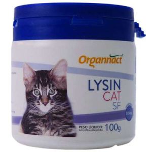Cat Lysin Suplemento Organnact 100G