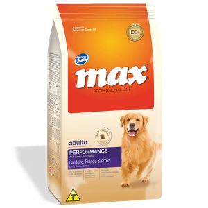 Ração Max Performance Cordeiro e Frango para Cães Adultos- 20 Kg