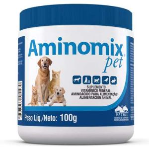 Suplemento Vitamínico Aminomix Pet em Pó - 100g