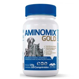Suplemento Vitamínico Aminomix Gold-120 comprimidos