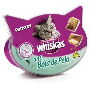 Whiskas Temptations Anti Bola de Pelo para Gatos- 40g