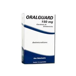 Antibiótico Oralguard 150mg - 14 comprimidos