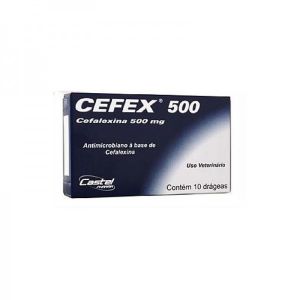 Cefex 500MG - 10/Comprimidos