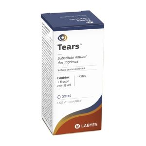 Colírio Tears Substituto Natural das Lágrimas Cães 8ml