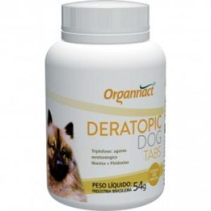 Deratopic 54g Suplemento Organnact 60 Comprimidos