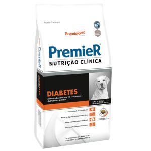Ração Premier Nutrição Clínica Diabetes Cães Adultos Médio e Grande Porte 10.1 Kg
