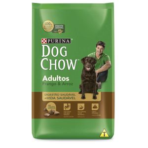 Ração Dog Chow Frango e Arroz para Cães Adultos- 3 Kg