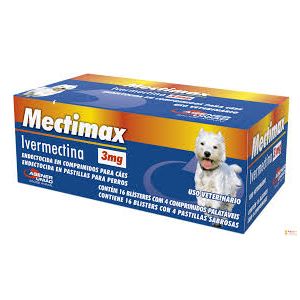 Mectimax 3MG - 04 Comprimidos