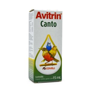 Vitamina Avitrin Canto Coveli Para Pássaros 15 Ml