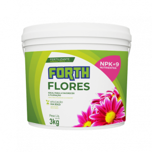 Fertilizante para Flores e Jardins Forth Flores 3 kg