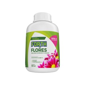Fertilizante Líquido Concentrado para Flores e Jardins Forth Flores 500ml