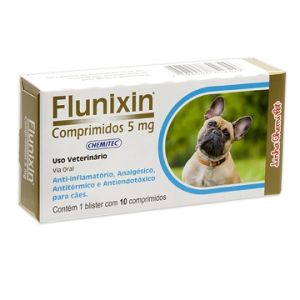 Anti-inflamatório Flunixin 5MG C/ 10 Comprimidos