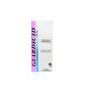 Giardicid 500MG 5 Comprimidos