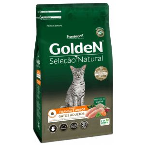 Ração Golden Seleção Natural para Gatos Adultos 10.1 Kg