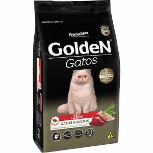 Ração Golden Carne Gatos Adultos- 1 Kg