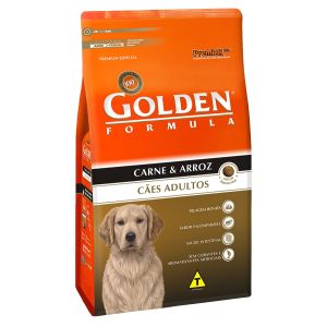 Ração Golden Carne para Cães Adultos- 3 Kg