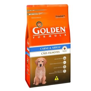 Ração Golden Filhotes Carne para Cães -3 Kg