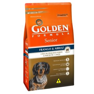 Ração Golden Mini Bits Senior para Cães com mais de 7 anos Raças Pequenas- 10.1 Kg