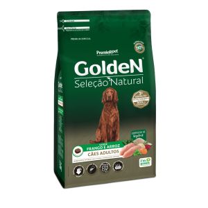Ração Golden Seleção Natural para Cães Adultos 3 Kg