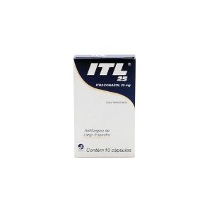 ITL Antifungico 25MG - 10/comprimidos