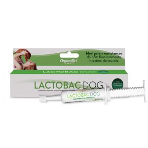 Lactobac Dog Probiótico Organnact 16G