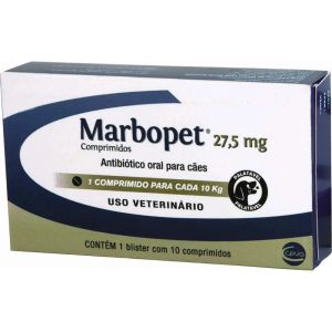 Marbopet  27,5MG - 10/Comprimidos
