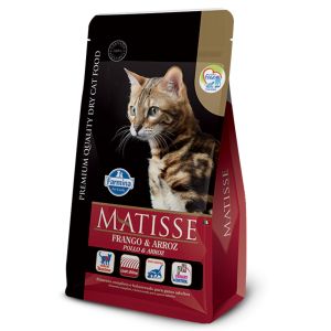 Ração Matisse Frango E Arroz Para Gatos Adultos-7.5 Kg