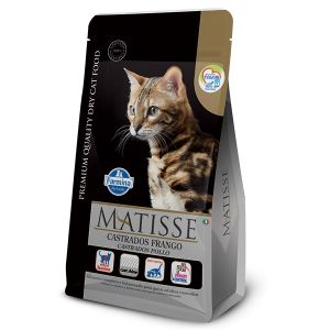 Ração Matisse Frango Para Gatos Adultos Castrados 7,5 Kg