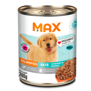 Alimento Úmido Max Lata para Cães Filhotes