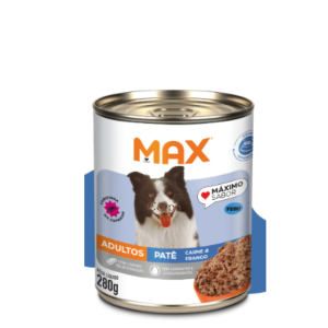 Alimento Úmido Max Lata para Cães Adultos-Carne e Frango