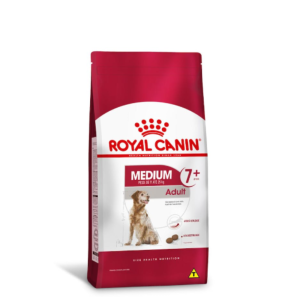 Ração Royal Canin Medium Adult 7+ para Cães Raças Médias com mais de 7 Anos- 15 Kg