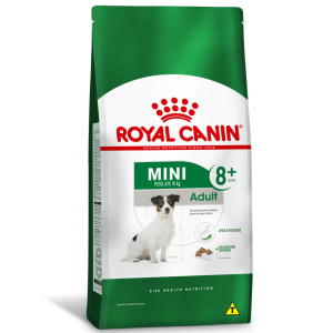 Ração Royal Canin Mini Adult 8+ para Cães Raças Pequenas com mais de 8 anos-2.5 Kg