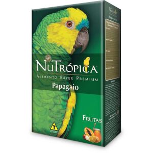 Ração para Papagaio NuTrópica sabor Frutas-600g