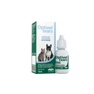 Optivet Tears Lubrificante Ocular Cães e Gatos 10ml