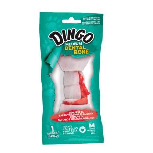 Osso Dingo Dental Bone Para Cães de Raças Pequenas-1 UN