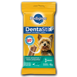 Petisco Pedigree Dentastix Raças Pequenas 3 Unidades 45g para Cães
