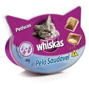 Whiskas Temptations Pelo Saudável para Gatos- 40g