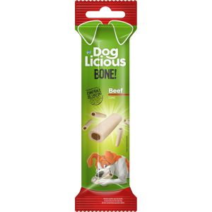 Petisco Dog Licious Bone Beef Carne para Cães 80g