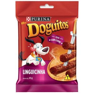 Petisco Purina Doguitos Linguicinha para Cães-45g
