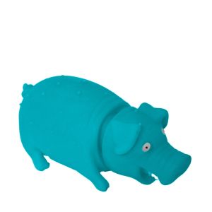 Brinquedo Mordedor Pet Porco Colorido