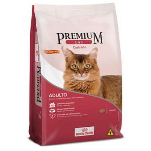 Ração Royal Canin Premium Cat para Gatos Adultos Castrados-1 Kg
